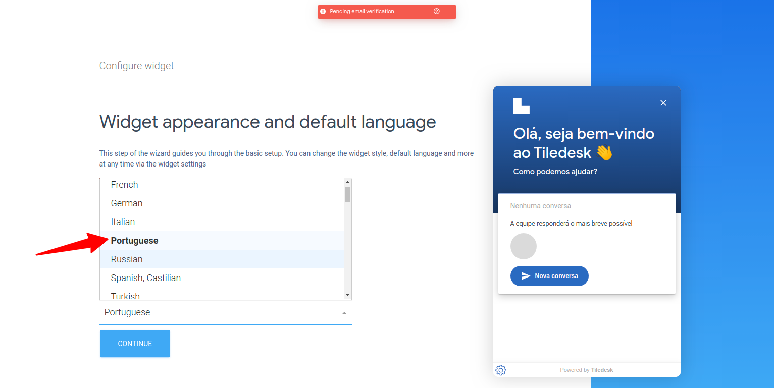 Widget language