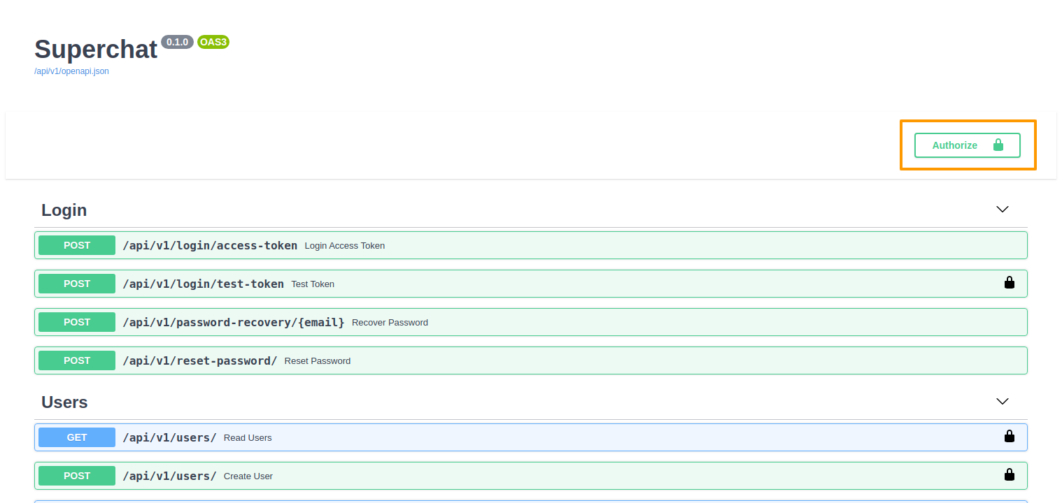 Interactive - User logged in